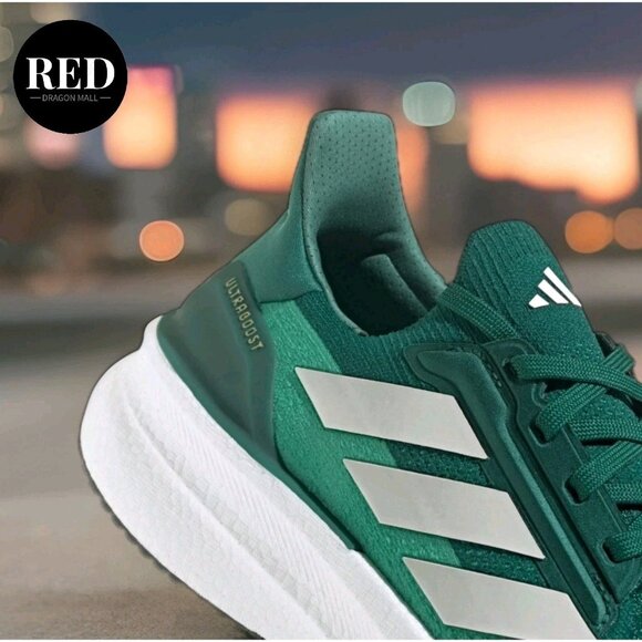 Adidas Ultraboost 5X Green White Running Lightweight Shoes JH9041 - Men\'s Sz 12 main image 4